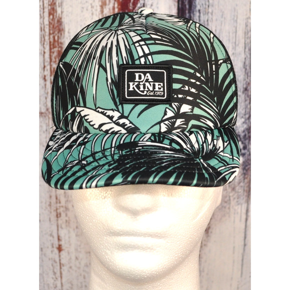 Dakine Tropical Print Cap Hat Adult Adjustable SnapBack Trucker Meshback - Picture 1 of 5